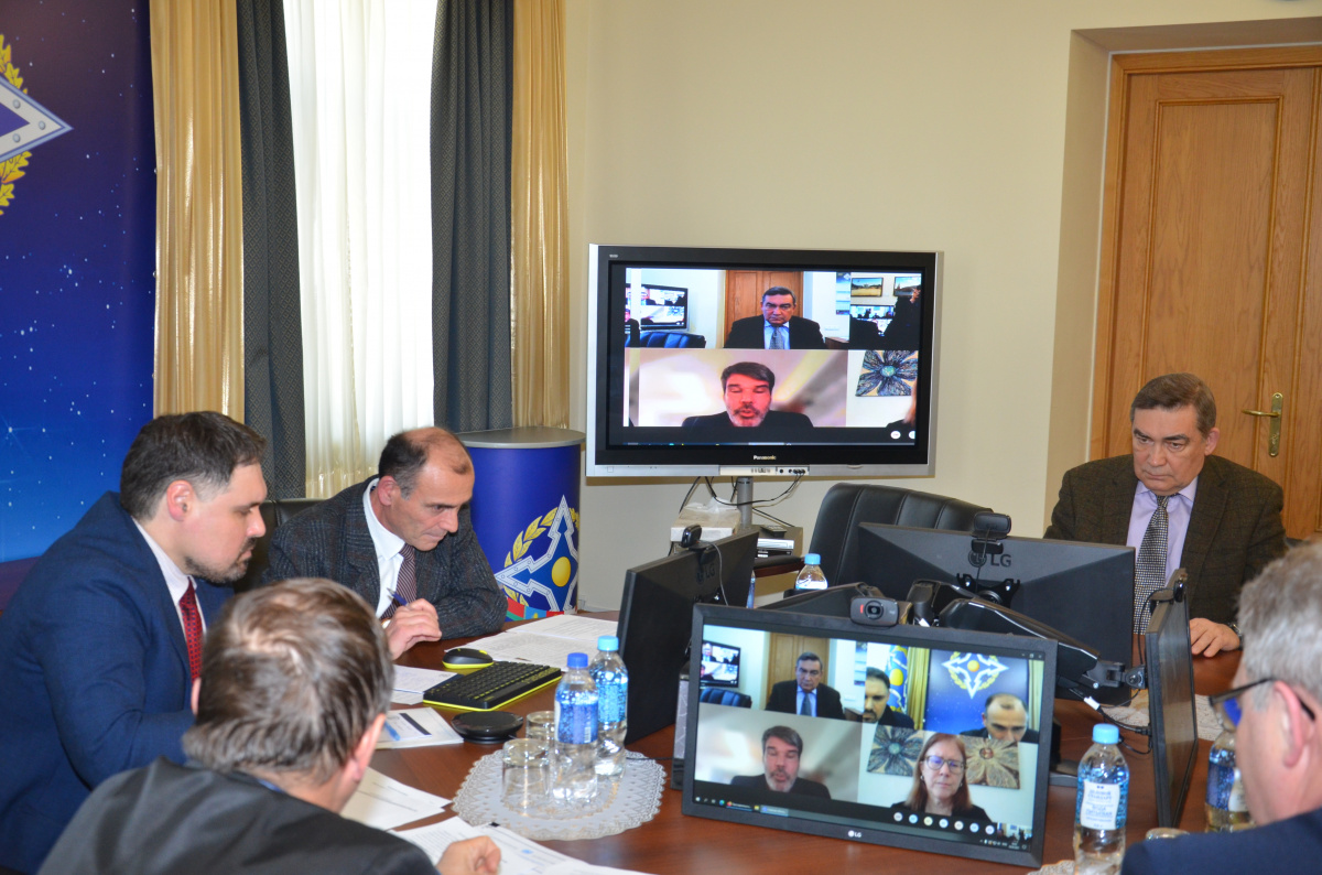 Эксперты ООН и Секретариата ОДКБ  в режиме видеоконференцсвязи провели консультации по взаимодействию в сфере  миротворческой деятельности