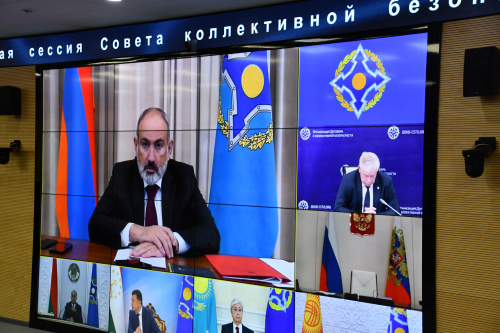 На внеочередной сессии Совета коллективной безопасности ОДКБ 13 сентября обсудили ситуацию в связи с резким обострением в отдельных районах на границе Армении и Азербайджана