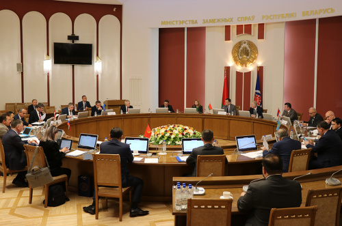 В Минске состоялись Консультации заместителей министров иностранных дел государств – членов ОДКБ
