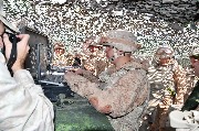 На пункте управления войсками