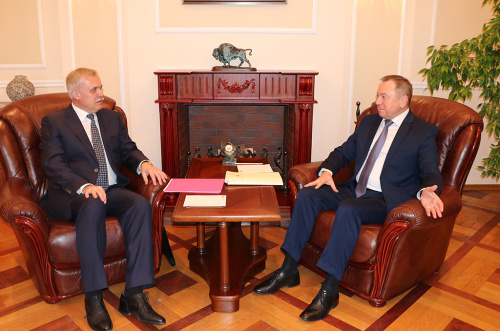 Генеральный секретарь ОДКБ провел встречи с Министром иностранных дел и Государственным секретарем Совета Безопасности Беларуси