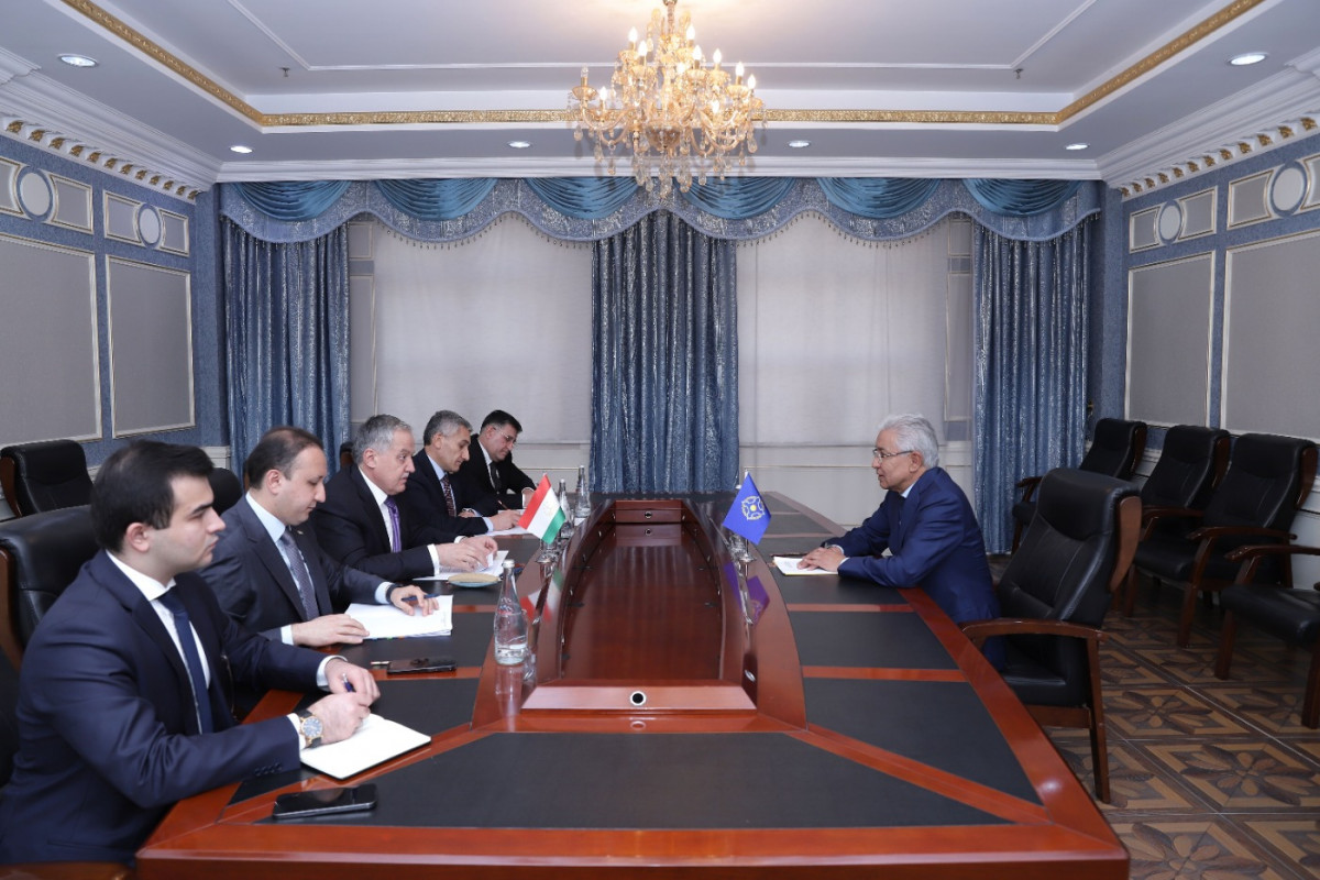 Состоялись переговоры Генерального секретаря ОДКБ Имангали Тасмагамбетова с представителями руководства Республики Таджикистан