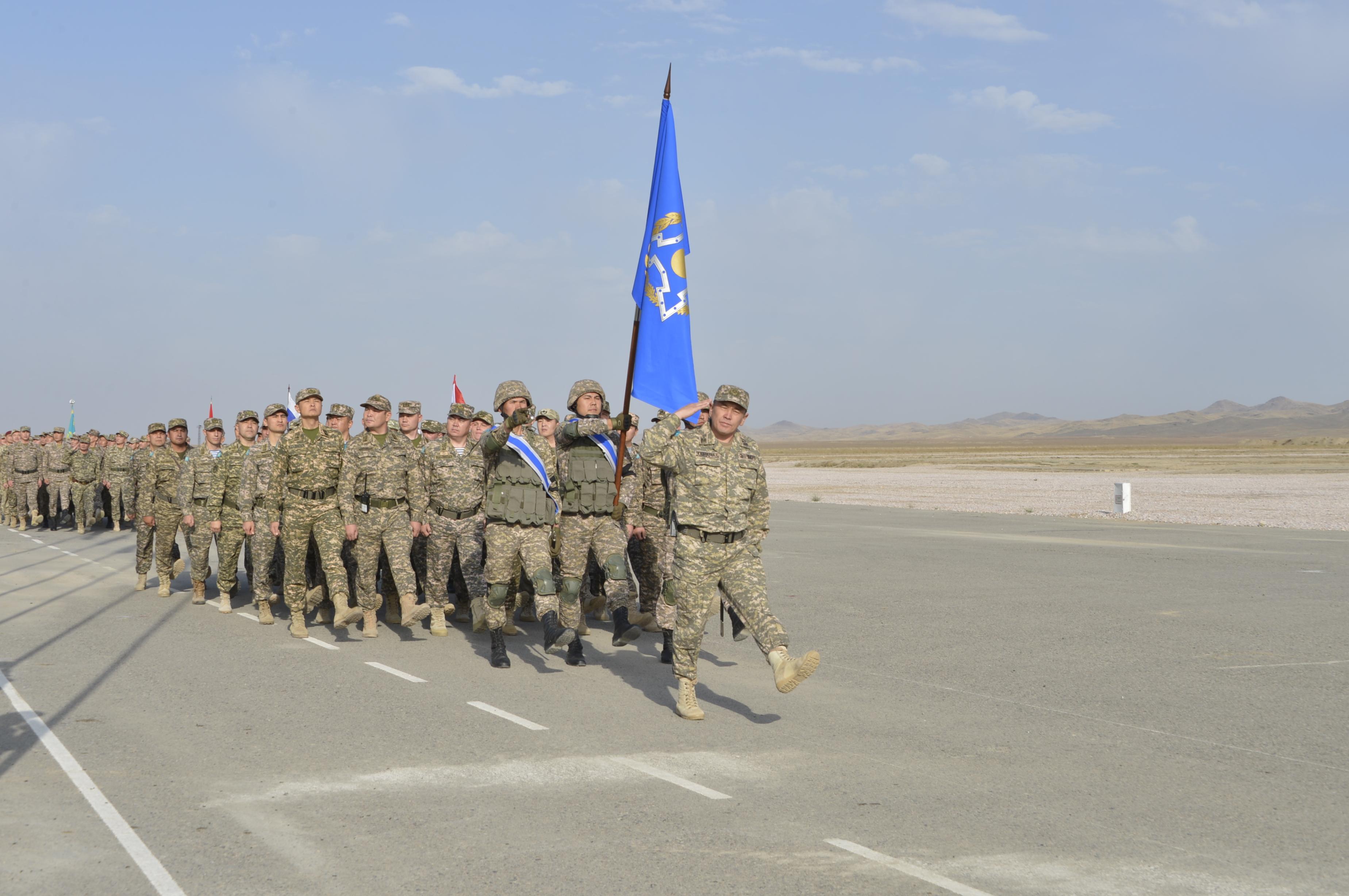    В Казахстане началось тактико-специальное учение с силами и средствами разведывательных служб и подразделений государств - членов ОДКБ «Поиск-2018»