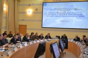 Основной доклад конференции - заместителя Генерального секретаря ОДКБ Валерия СЕМЕРИКОВА