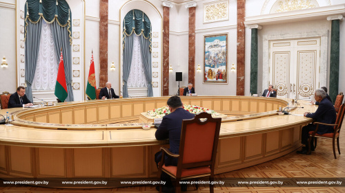 Президент Беларуси Александр Лукашенко встретился с министрами иностранных дел государств – членов ОДКБ