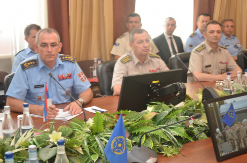 Делегации Университета обороны Сербии в Секретариате Организации провели презентацию ОДКБ 