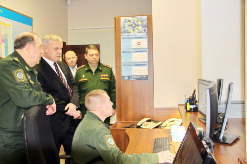 Генеральный секретарь ОДКБ Станислав Зась посетил Объединенный штаб ОДКБ
