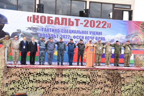 Совместное учение ОДКБ «Кобальт-2022» стартовало в Кыргызстане, на полигоне «Эдельвейс» 