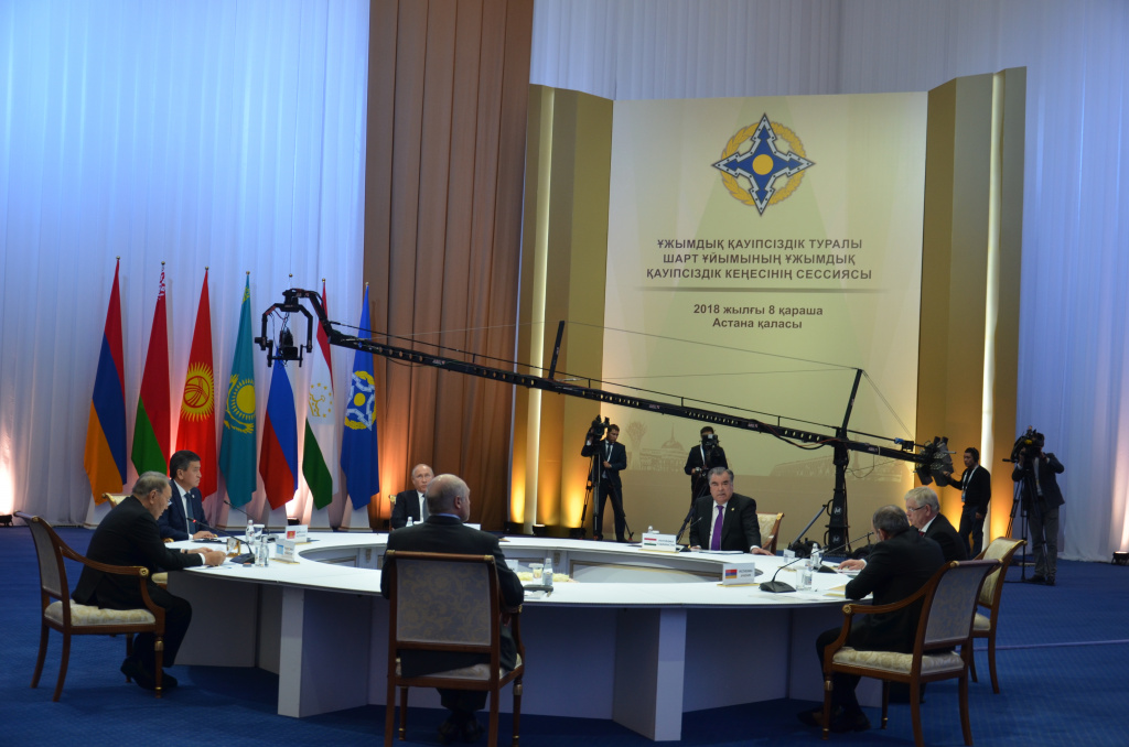 В Астане 8 ноября 2018 года  прошла сессия Совета коллективной безопасности ОДКБ и состоялось совместное заседание СМИД, СМО и КССБ ОДКБ