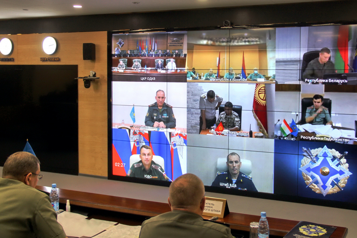 Состоялись штабные переговоры по подготовке совместных учений разведподразделений и Коллективных сил оперативного реагирования ОДКБ 
