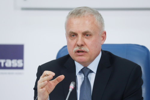Генеральный секретарь ОДКБ Станислав Зась провел  брифинг в агентстве ТАСС 2 февраля 2021