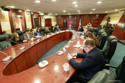 Пресс-секретарь Секретариата ОДКБ, д.п.н. Наталья Харитонова приняла участие в X Московской международной научно-практической конференции по политическим рискам и прогнозированию «Международная неопределенность 2026», прошедшей в МГИМО