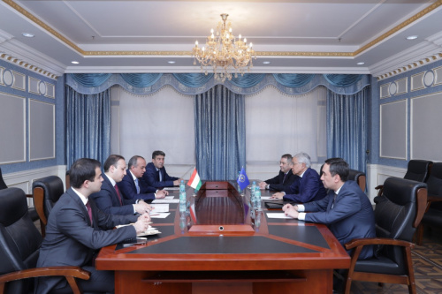 Генеральный секретарь ОДКБ встретился  в Душанбе с заместителем Министра иностранных дел Таджикистана Содиком Имоми