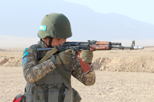 Второй этап совместного учения "Нерушимое братство-2019" стартовал в Таджикистане на полигоне "Харб-Майдон" в 20 километрах от афганской границы. Командующий КМС ОДКБ доложил план операции по поддержанию мира