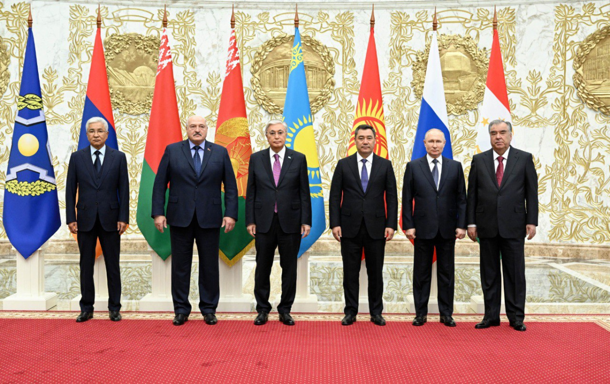 Прошла встреча глав государств - членов ОДКБ в узком составе