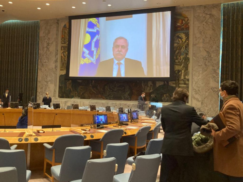 Генеральный секретарь ОДКБ  по видеосвязи принял участие в заседании Совета Безопасности ООН 