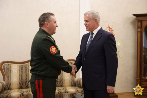 Генеральный секретарь ОДКБ обсудил вопросы военного сотрудничества с Министром обороны Беларуси