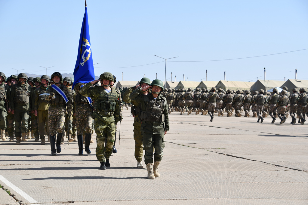 Учения Коллективных сил ОДКБ в Казахстане